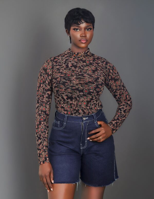 NONNISTICS PAISLEY TOP